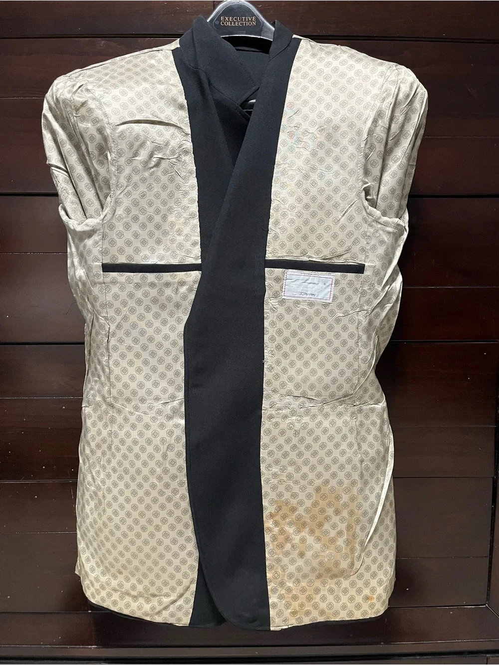 jcpenney Black Men's Two-Button Notch Lapel Sport Coat